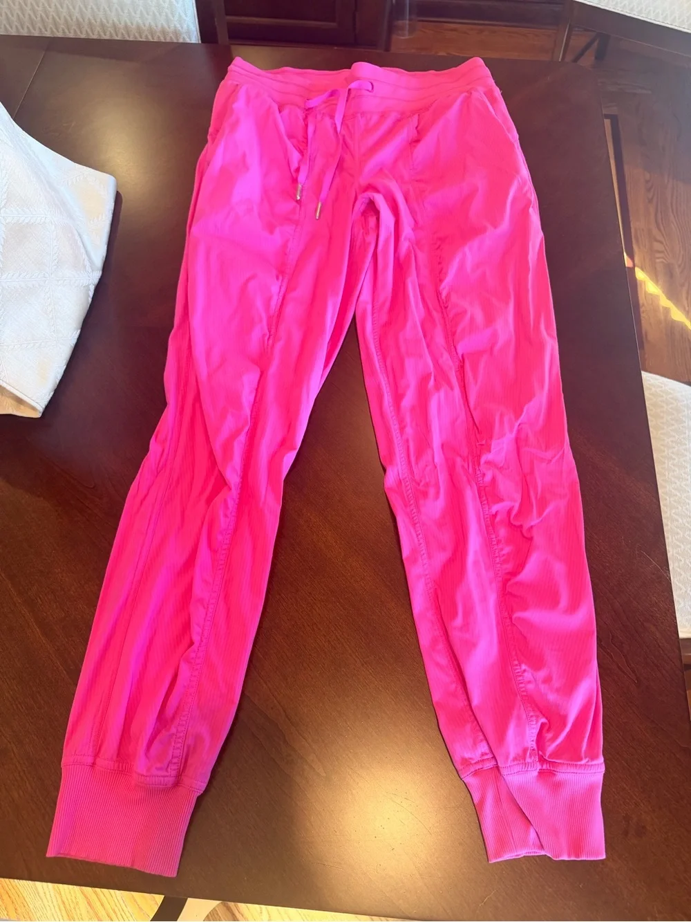 Lululemon Bright Hot Pink dance studio Jogger Pants